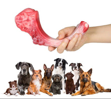 Load image into Gallery viewer, Steak Shape Beef Flavor Nylon Indestructible Dog Bone Chew Toy
