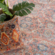 Load image into Gallery viewer, Urpi Rose &amp; Blue Washable Area Rug - Clearance
