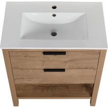 Carregar imagem no visualizador da galeria, 30 Inch Bathroom Vanity Plywood With 2 Drawers
