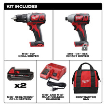 Carregar imagem no visualizador da galeria, Milwaukee 2691-22 M18™ Cordless Lithium-Ion 2-Tool Combo Kit
