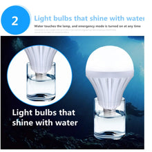 Carregar imagem no visualizador da galeria, 7W LED Emergency Light Bulbs - Rechargeable &amp; Energy Saving
