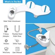 Carregar imagem no visualizador da galeria, BUTT BUDDY Duo - Rear &amp; Front Water Sprayer Bidet Toilet Attachment
