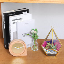 Carregar imagem no visualizador da galeria, 8” Geometric Gold Tear Glass Succulent Terrarium Kit
