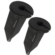 Carregar imagem no visualizador da galeria, 8-Inch Metal Ground Stakes with 1/2&quot; NPT Thread for Installation
