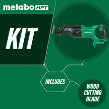 Carregar imagem no visualizador da galeria, Metabo HPT CR18DBQ4M 18V MultiVolt Cordless Reciprocating Saw (Tool Body Only)
