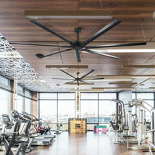 Carregar imagem no visualizador da galeria, 84 Inch 100 Inch Silent Storm Extra Large Ceiling Fan with Remote Control
