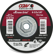 Cargar imagen en el visor de la galería, CGW Abrasives RESIN GRIND WHLS
