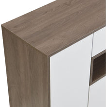 Cargar imagen en el visor de la galería, 2-in-1 Shoe Storage Bench &amp; Shoe Cabinets , Multi-functional Shoe Rack with Padded Seat, Versatile Shoe Storage Solution with Adjustable Shelves for Hallway, White

