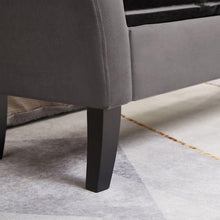 Carregar imagem no visualizador da galeria, 51.5&quot; Bed Bench with Storage Grey Velvet
