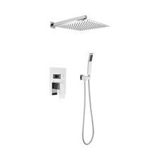 Load image into Gallery viewer, Shower Set System Bathroom Luxury Rain Mixer Shower Combo Set Wall Mounted Rainfall Shower Head Faucet
