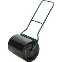Load image into Gallery viewer, 20-Inch Push/Tow Behind Lawn Roller Filled with 16 Gal Water or Sand, Perfect for Flattening Sod in the Garden

