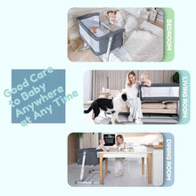 Load image into Gallery viewer, Daming bedside bassinet with wheels
