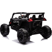 Load image into Gallery viewer, 12V Ride On Car with Remote Control,UTV ride on for kid,3-Point Safety Harness, Music Player (USB Port/Volume Knob/Battery Indicator), LED Lights, High-Low Speed Switch - Off-Road Adventure for Kids
