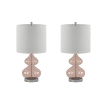 Load image into Gallery viewer, Ellipse Curved Glass Table Lamp, Set of 2
