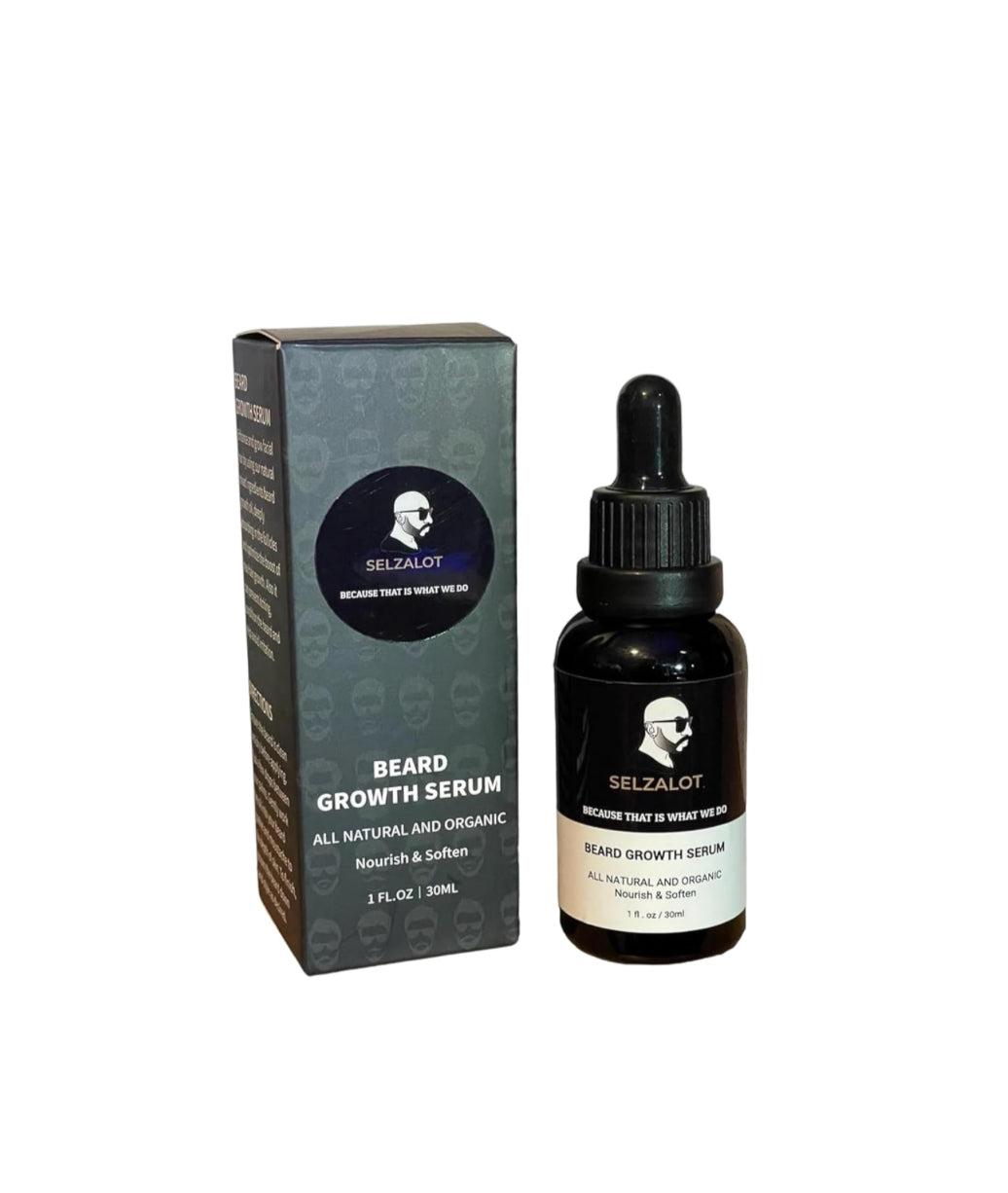 Beard Growth Oil Serum for Men All Natural and Organic Bread Grooming Oil For Men Unscented Facial Hair Serum For Beard Gifts Ideas For Him Self Care Products – 30ml