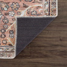Cargar imagen en el visor de la galería, Flat Pile Urpi Red Washable Rug - Clearance
