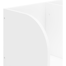 Load image into Gallery viewer, Kids Bookcase with 4 Compartments, Storage Book Shelf, Storage Display, Rack,Toy Organizer for Children&#39;s Room, Playroom, Nursery
