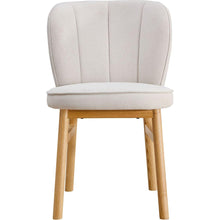 Load image into Gallery viewer, 1 PC Wooden Frame Upholstered Shell Dining Chair,Modern Armless Chairs Comfor Kitchen Chairs for Living Room,Restaurant
