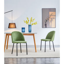 Load image into Gallery viewer, 1+4,5pieces dining set, Table metal leg Mid-century Dining Table for 4-6 people With Mdf Table Top, Pedestal Dining Table, End Table Leisure Coffee Table
