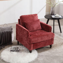 Load image into Gallery viewer, Wood Frame Armchair, Modern Accent Chair Lounge Chair for Living Room
