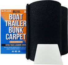 Load image into Gallery viewer, Boat Trailer Bunk Carpet for Bumpers
