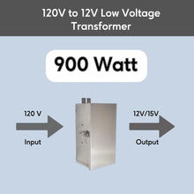 Carregar imagem no visualizador da galeria, 900W Low Voltage Lighting Transformer | 12V - 15V
