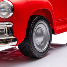Load image into Gallery viewer, 12V Kids Ride On truck car w/parents control, Licensed Chevrolet 3100 pickup,electric car for kid,Vintage modeling,3 speeds,LED Lights,Bluetooth,USB,High-power up to 3.11 MPH,age 3+
