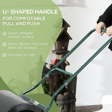 Load image into Gallery viewer, 20-Inch Push/Tow Behind Lawn Roller Filled with 16 Gal Water or Sand, Perfect for Flattening Sod in the Garden
