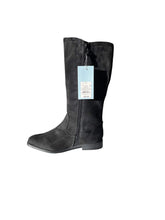 Load image into Gallery viewer, Cat &amp; Jack Mylah Black Tall Kids Boots New Black Boots
