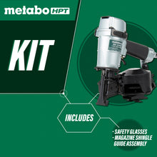 Carregar imagem no visualizador da galeria, Metabo HPT NV45AB2M 1-3/4 In. Coil Roofing Nailer

