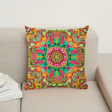 Load image into Gallery viewer, Colorful Bohemian Cushion Cover
