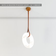 Load image into Gallery viewer, Aktis Alabaster Pendant Light
