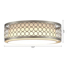 Load image into Gallery viewer, 15&quot; Modern LED Flush Mount Lighting
