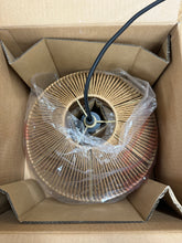 Cargar imagen en el visor de la galería, Hampton Bay Savannah 1-light Matte Black Shaded Pendant Light with Paper Twine Shade

