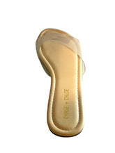 Load image into Gallery viewer, Chase + Chloe Transparent Slides IRMA-3 Nude
