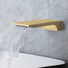 Carregar imagem no visualizador da galeria, 12-inch Or 16-inch Or 6&#39;&#39; Wall-Mount Brushed Gold 3-Way Thermostatic Shower Valve System: Versatile Functionality and Stunning Design
