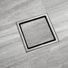 Load image into Gallery viewer, Brushed nickel stainless floor drain 6x6inch
