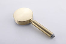 Load image into Gallery viewer, Luxury Brushed Gold 3-Function Exposed Shower Set with Handheld Shower and Tub Spout
