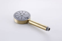 Load image into Gallery viewer, Luxury Brushed Gold 3-Function Exposed Shower Set with Handheld Shower and Tub Spout
