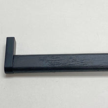 Carregar imagem no visualizador da galeria, Black Wood and Metal &quot;Crossing&quot; Cabinet Knob and Drawer Handles
