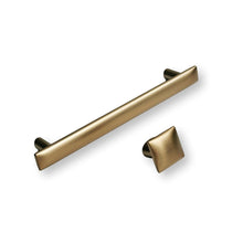 Carregar imagem no visualizador da galeria, Brushed Bronze &quot;Flow&quot; T-Bar Cabinet Knob and Drawer Pull
