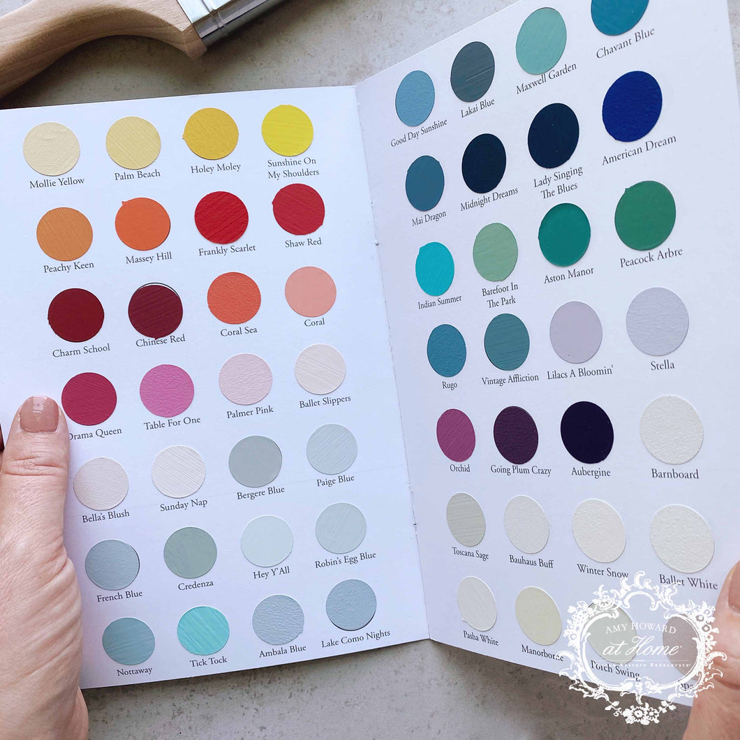 One Step Paint - Color Guide