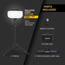 Carregar imagem no visualizador da galeria, G3 400 Watt Balloon Light Kit
