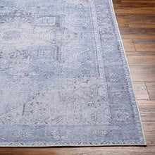Load image into Gallery viewer, Ice Blue Flat Pile Washable Rug - Clearance
