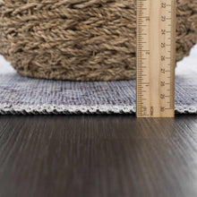 Load image into Gallery viewer, Ice Blue Flat Pile Washable Rug - Clearance
