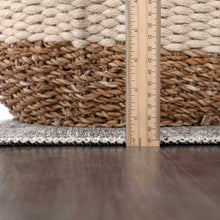 Load image into Gallery viewer, Barny Sage Flat Pile Washable Rug
