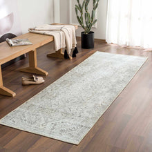 Load image into Gallery viewer, Barny Sage Flat Pile Washable Rug
