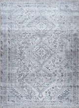 Load image into Gallery viewer, Barny Gray Denim Washable Rug
