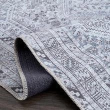 Load image into Gallery viewer, Barny Gray Denim Washable Rug
