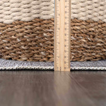 Load image into Gallery viewer, Barny Gray Denim Washable Rug
